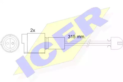 Контакт ICER 610455 E C